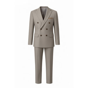 کت و شلوار مردانه مدل دبل برست شش دکمه