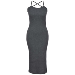 پیراهن یقه باز زنانه دل آویز مدل H373