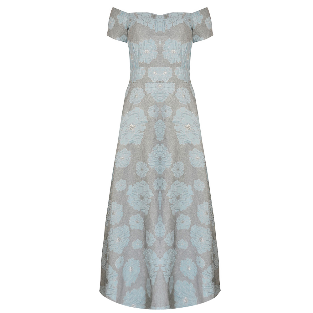 پیراهن زنانه مدل 100052324 گل برجسته رنگ آبی پیراهن زنانه مدل 100052324 گل برجسته رنگ آبی